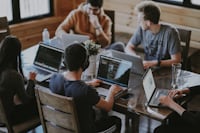 TECHLY data operations team and dashboard photo